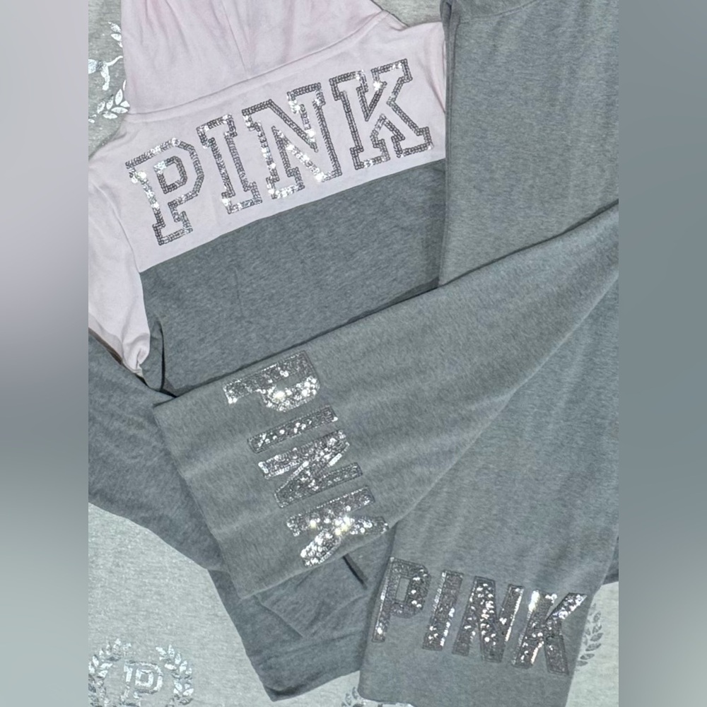 VS PINK RETRO BLING SET NWOT